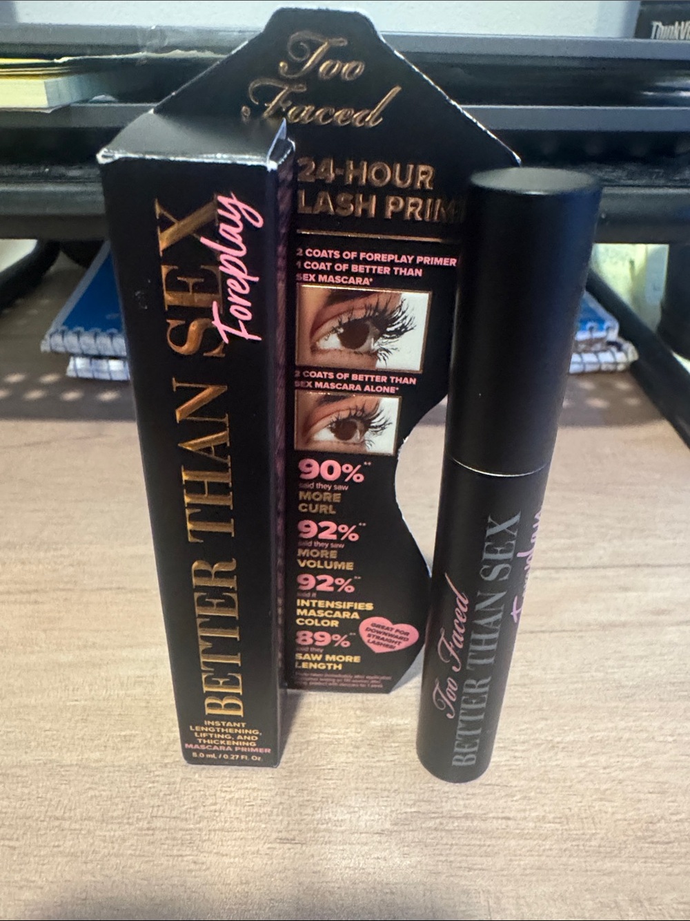 TOO FACED BTS Foreplay 24 hour lash primer